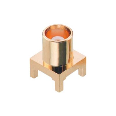 MCX Connector Jack, Female Socket 50 Ohms Through Hole Solder - 1