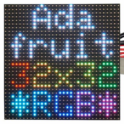 Addressable Lighting - 32x32 RGB LED Matrix Panel - 4mm Pitch - 1