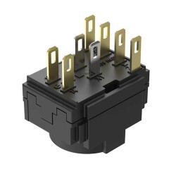 Configurable Contact Block 3PST-NO 5A @ 250VAC/DC - EAO