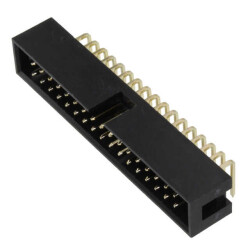 Connector Header Through Hole, Right Angle 34 position 0.100