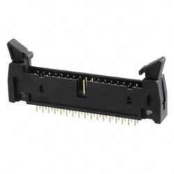 Connector Header Through Hole 34 position 0.100