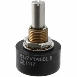 Hall Effect Sensor Rotary Position Round Shaft Solder Turret - TT Electronics BI