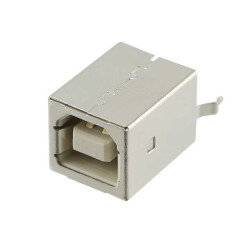 USB-B (USB TYPE-B) USB 2.0 Receptacle Connector 4 Position Through Hole - Würth Elektronik