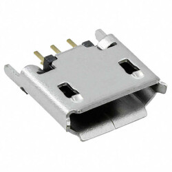 USB - micro B USB 2.0 Receptacle Connector 5 Position Through Hole - Würth Elektronik