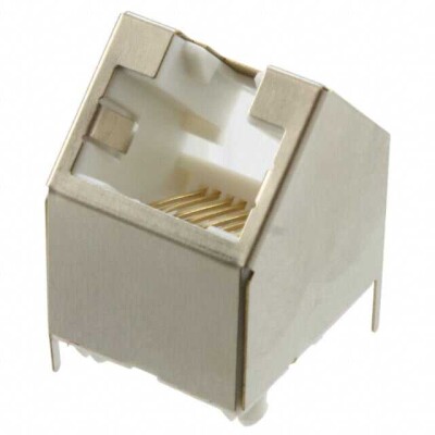 Jack Modular Connector 8p8c (RJ45, Ethernet) 45° Angle Shielded - 1