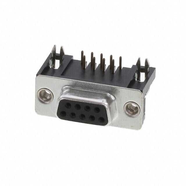 9 Position D-Sub Receptacle, Female Sockets Connector