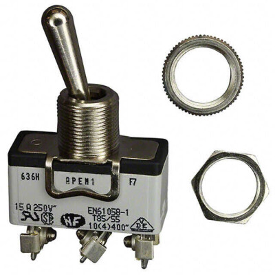 Toggle Switch SPDT Panel Mount - 1