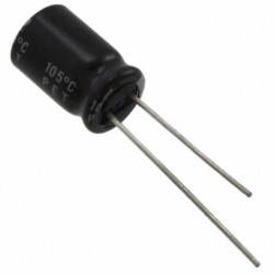 820 µF 6.3 V Aluminum Electrolytic Capacitors Radial, Can 8000 Hrs @ 105°C - Rubycon
