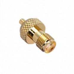 Adapter Coaxial Connector SMA Jack, Female Socket To MMCX Plug, Male Pin 50 Ohms - Würth Elektronik