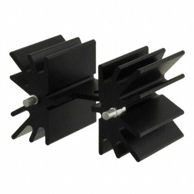 Heat Sink TO-220 Aluminum 6.0W @ 42°C Board Level, Vertical - 1
