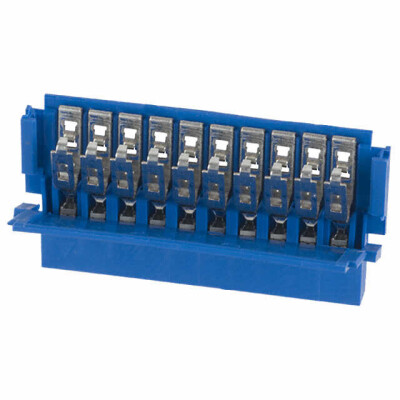 10 Position FFC, FPC Connector Receptacle 0.100