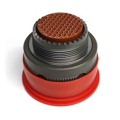 66 Position Circular Connector Plug Housing Free Hanging (In-Line) Coupling Nut - 1