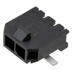 Connector Header Surface Mount, Right Angle 2 position 0.118