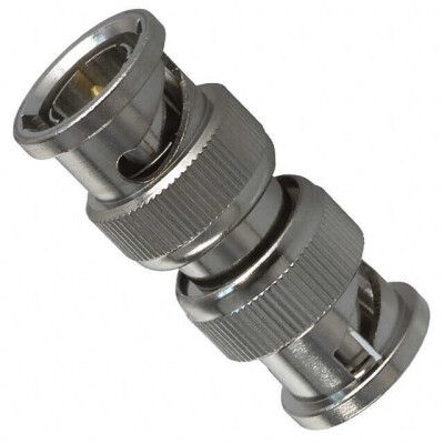 Adapter Coaxial Connector BNC Plug, Male Pin To BNC Plug, Male Pin 75 Ohms - 1