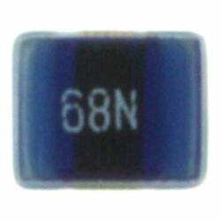 68 nH Unshielded Drum Core, Wirewound Inductor 1 A 150mOhm Max 1008 (2520 Metric) - 1