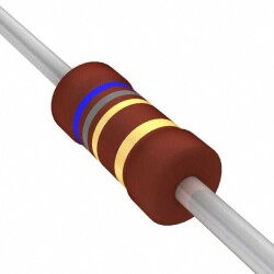 6.8 Ohms ±5% 1W Through Hole Resistor Axial Automotive AEC-Q200, Flame Retardant Coating, Fusible, Safety Metal Film - Vishay Beyschlag Draloric BC Components