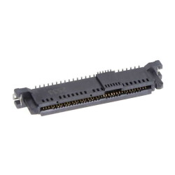 68 Position SAS/PCIe Receptacle Connector Solder Surface Mount - Amphenol ICC (FCI)
