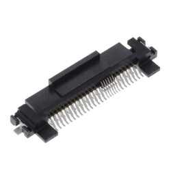 68 Position SAS Plug Connector Solder Surface Mount, Right Angle - Molex