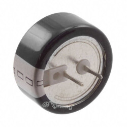 680 mF (EDLC) Supercapacitor 5.5 V Radial, Can 30Ohm @ 1kHz 2000 Hrs @ 85°C - Eaton - Electronics Division
