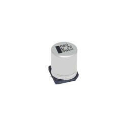 680 µF 25 V Aluminum - Polymer Capacitors Radial, Can - SMD 14mOhm 4000 Hrs @ 125°C - Panasonic Electronic Components