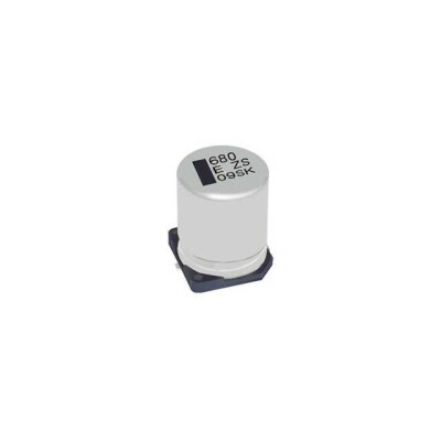 680 µF 25 V Aluminum - Polymer Capacitors Radial, Can - SMD 14mOhm 4000 Hrs @ 125°C - 1