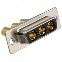 3 (Power) Position D-Sub, Combo Receptacle, Female Sockets Connector - NorComp Inc.