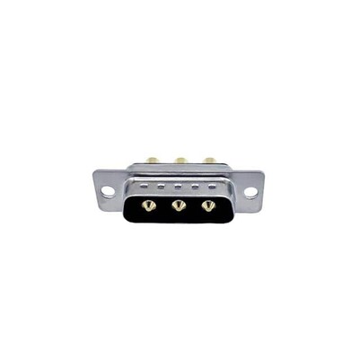 3 (Power) Position D-Sub, Combo Plug, Male Pins Connector - 1