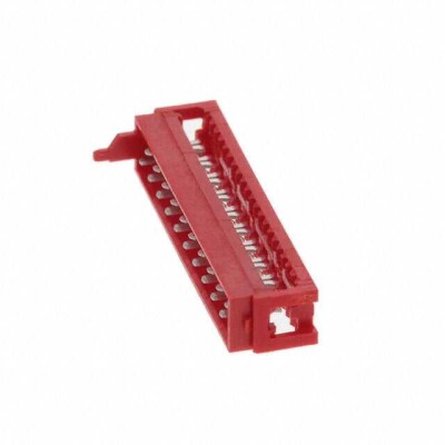 20 Position Rectangular Plug Connector IDC Tin 28 AWG - 1