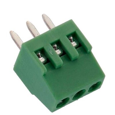 3 Position Wire to Board Terminal Block Horizontal with Board 0.100