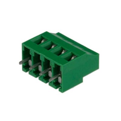 4 Position Wire to Board Terminal Block Horizontal with Board 0.200