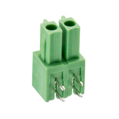 2 Position Terminal Block Header, Female Sockets 0.150