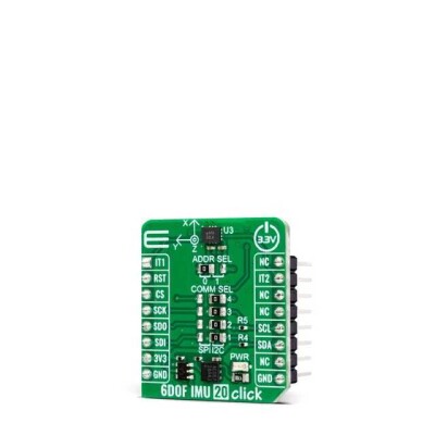 BMI323 Accelerometer, Gyroscope Sensor mikroBUS™ Click™ Platform Evaluation Expansion Board - 1