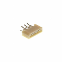 7 Position FPC Connector Contacts, Vertical - 1 Sided 0.039