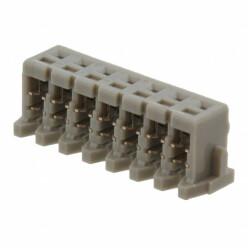 7 Position Rectangular Socket Connector IDC Tin 26 AWG - JST Sales America Inc.