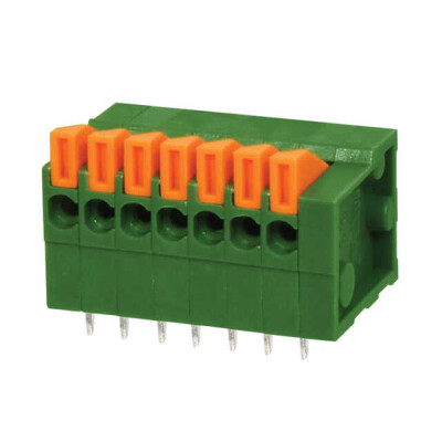 7 Position Wire to Board Terminal Block Horizontal with Board 0.100
