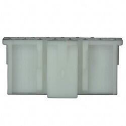 7 Rectangular Connectors - Housings Receptacle Natural 0.098