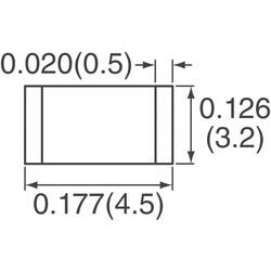 70 Ohms @ 100 MHz 1 Signal Line Ferrite Bead 1812 (4532 Metric) 6A 30mOhm - 3