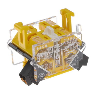 Configurable Contact Block SPST-NO 6A @ 250VAC - 1