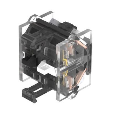 Configurable Contact Block SPST-NO 10A @ 500VAC - 1
