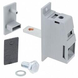 1 Position Terminal Block Bolt/Screw Clamp - Wire Entry 90° to Panel Gray - Phoenix Contact