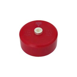 1000 pF ±20% 20000V (20kV) Ceramic Capacitor N4700 Disk, Metal Fitting - Threaded - Vishay Beyschlag Draloric BC Components