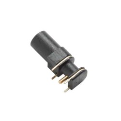 Banana Jack Connector Standard Banana Solder Black - Pomona Electronics