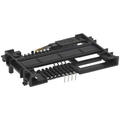 10 (8 + 2) Position Card Connector Smart Card Through Hole, Right Angle Gold, GXT™ - 1