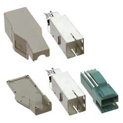 USB-A and Power, Combo USB 2.0 Plug Connector, 8 Position Free Hanging (In-Line) - Amphenol ICC (FCI)