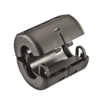 Hinged (Snap On), Key Required Free Hanging Ferrite Core 417Ohm @ 100MHz ID 0.591