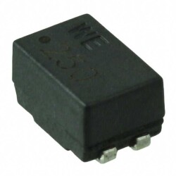 51 µH @ 1 kHz 2 Line Common Mode Choke Surface Mount 5.5 kOhms @ 30 MHz 1A DCR 160mOhm - Würth Elektronik