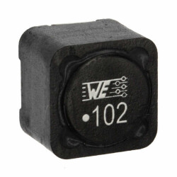 1 mH Shielded Drum Core, Wirewound Inductor 900 mA 1.2Ohm Max Nonstandard - Würth Elektronik