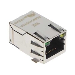 1 Port RJ45 Surface Mount 10/100 Base-T, AutoMDIX - Würth Elektronik