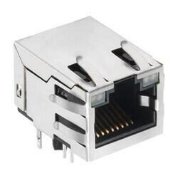 1 Port RJ45Through Hole 10/100 Base-TX, AutoMDIX, Power over Ethernet (PoE) - Würth Elektronik