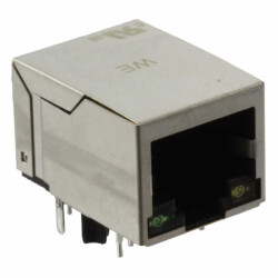 1 Port RJ45 Through Hole 10/100 Base-T, AutoMDIX - Würth Elektronik